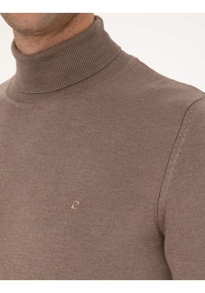 Pierre Cardin Erkek Vizon Kazak /triko 50314202-vr174 Vizon