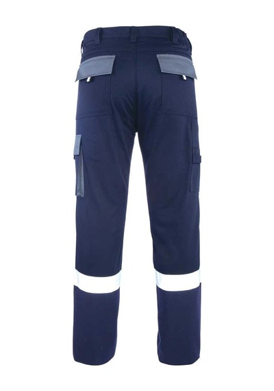 My Form Palmira Plus Harman Kumaş Pantolon-lacıvert Grı Lacivert - Gri