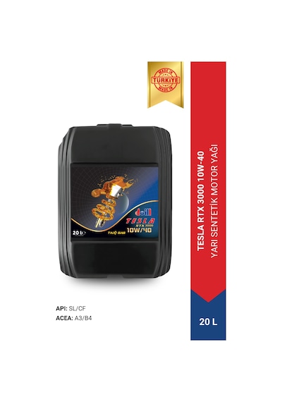 Doill Tesla 10W-40 Apı Sl/Cf Acea A3/B4 Motor Yağı 20 L