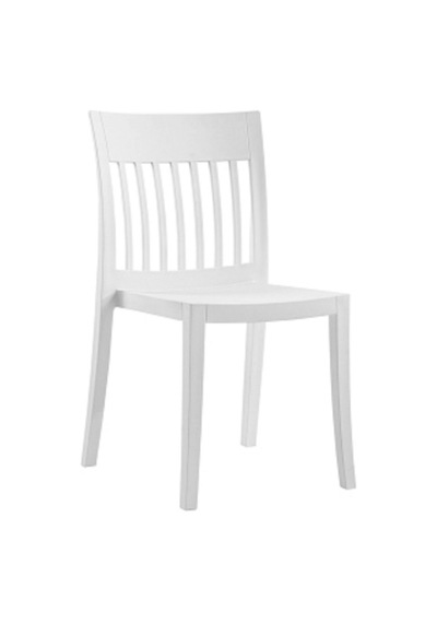 Papatya Eden-s 4 Adet Sandalye Bahçe Mutfak Restoran Kafe Beyaz
