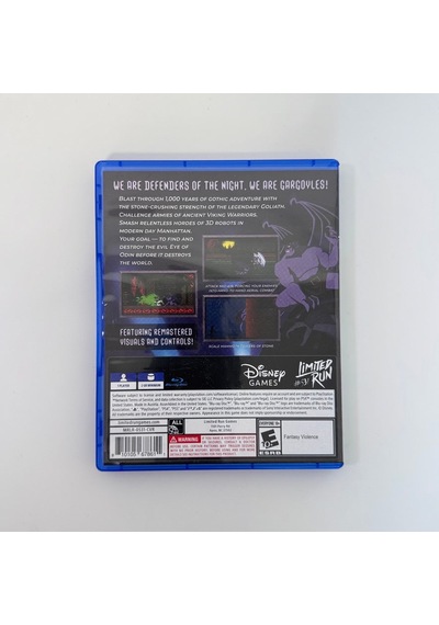 Gargoyles Remastered Limited Run Playstation 4