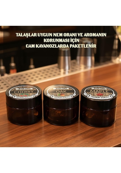 Unchained Workshop Viski Tütsüleme Seti/kokteyl Tütsüleme Kiti / 8 Parça Kahve Tütsüleme Seti Beyaz - Çok Renkli