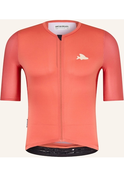 Cafe Du Cycliste Olympe Kadın Performans Fit Radtrikot Açık Pembe