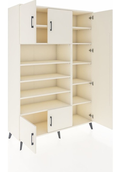 Hyperion Dolap 11 Raflı 5 Kapaklı 132x44x195 Aytaşı-aytaşı/ay... Aytaşı Hyperion Dolap 11 Raflı 5 Kapaklı 132x44x195 Aytaşı-aytaşı/ay... Aytaşı