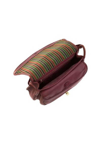 GÖN Gön Handmade Kadın Çapraz Askılı Çanta Mor