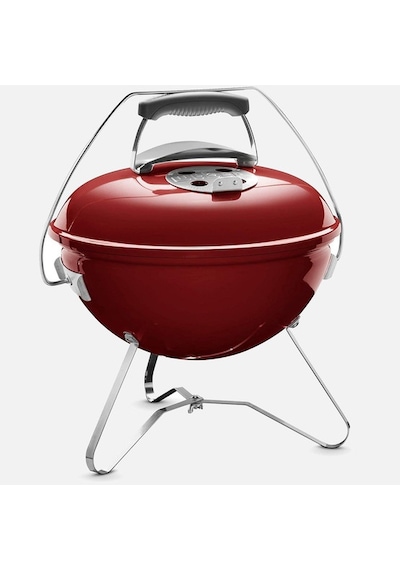 Weber Smokey Joe Premium Crimson Kırmızı 37 Cm Kömürlü Mangal 1123004
