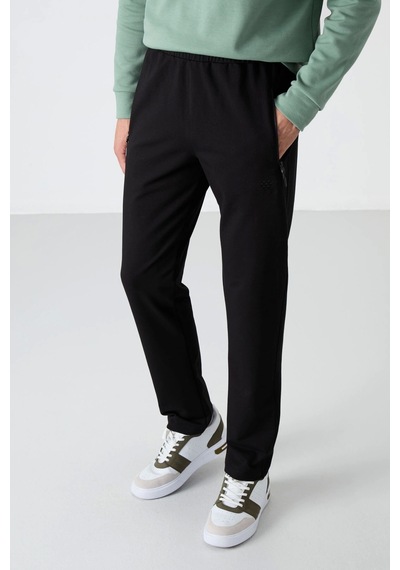 Tommy Life T06er-84671 Siyah Erkek Alt Eşofman Siyah