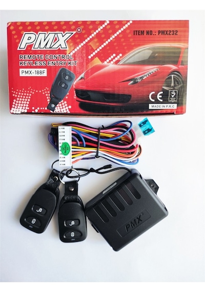 Eksoz Varex Açma Kapama 2 Tuşlu 12 Volt Uzaktan Kumanda Seti
