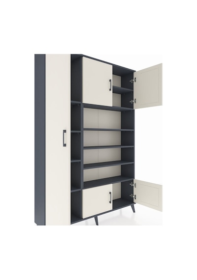 Arges Dolap 10 Raflı 5 Kapaklı 132x30x195 Antrasit-aytaşı/ant... Antrasit Arges Dolap 10 Raflı 5 Kapaklı 132x30x195 Antrasit-aytaşı/ant... Antrasit