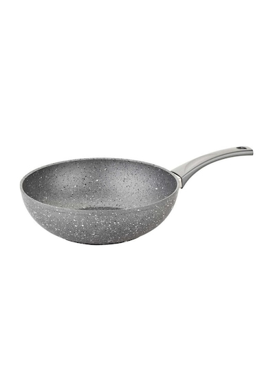 Oms Granit Wok Tava 28x9 Cm Gri