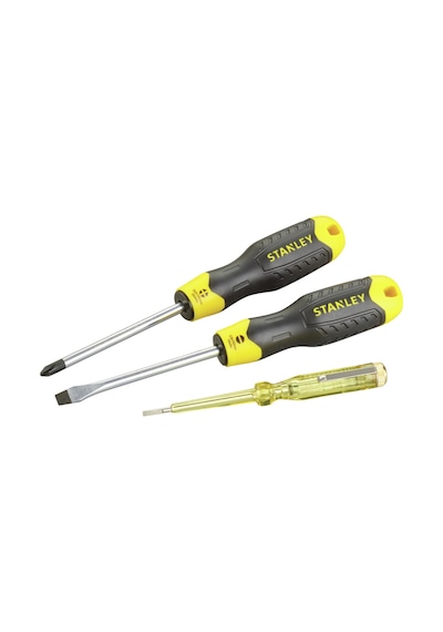 Stanley 065012 Tornavida Takımı 3 Parça Cushiongrip