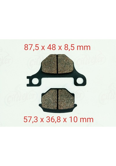 Drift 125 Mh-mr-x-treme Ön Disk Balata-arr1281
