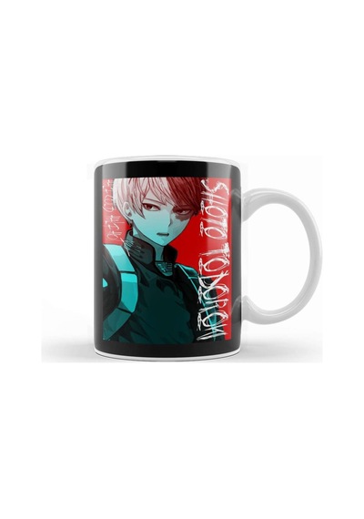 Shoto Todoroki My Hero Academia 08 Kupa Bardak Porselen Karışık