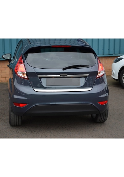Ford Fiesta Formlu Krom Bagaj Alt Çıta 2009 Üzeri Paslanmaz Çelik N11.5292