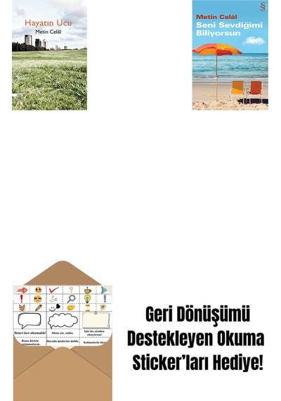Hayatın Ucu + Seni Sevdiğimi Biliyorsun + Okuma Sticker'ları