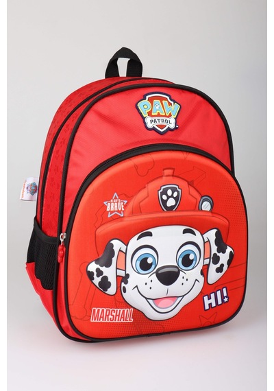 X Dekomus Lisanslı Paw Patrol Marshall 35 Cm Küçük Boy Anaokul Çantası,kalem Çantası,beslenme Kabı,matara Seti Açık Gri