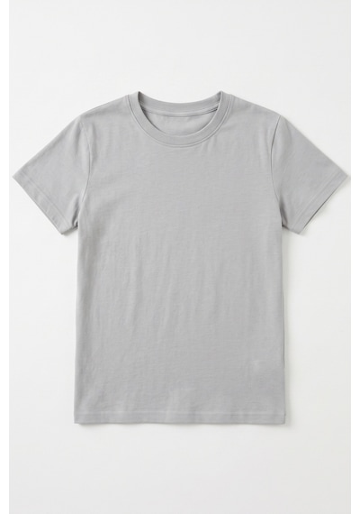 Kiagu Kısa Kol T-shirt Basic Terletmeyen Esnek Kumaş Pamuklu Mevsimlik Kısa Kol Erkek Çocuk Tsort Gri Kiagu Kısa Kol T-shirt Basic Terletmeyen Esnek Kumaş Pamuklu Mevsimlik Kısa Kol Erkek Çocuk Tsort Gri