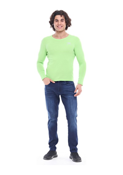 Kappa Raru Uzun Kollu T-Shirt Vesper Yeşil