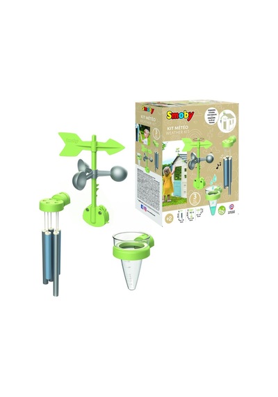 Smoby Oyun Evleri Aksesuarı - Hava Durumu Seti 810922 Gri