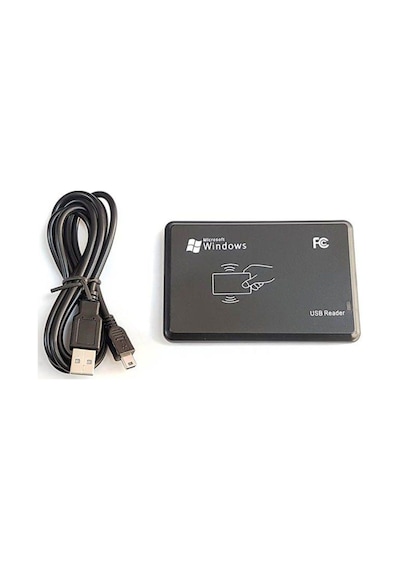 Usb Kablolu Rfıd Proximity 125Khz. Id Kart Okuyucu. Rfid Barkod.