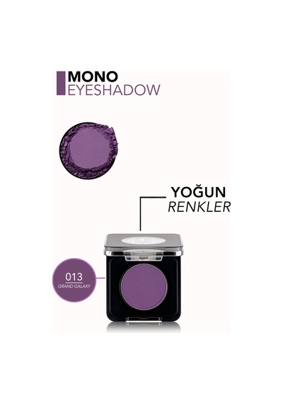 Mono Yüksek Pigmentli & Doğal Işıltılı Kompakt Göz Farı 8682536108638 013grandgalaxy
