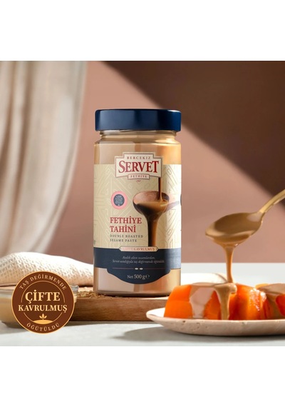 Servet Fethiye Tahini Çifte Kavrulmuş 500 G 3'lü Paket
