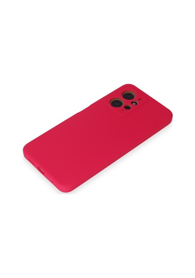 Xiaomi Redmi Note 12 4g Uyumlu Kılıf Nano İçi Kadife Silikon - Pembe
