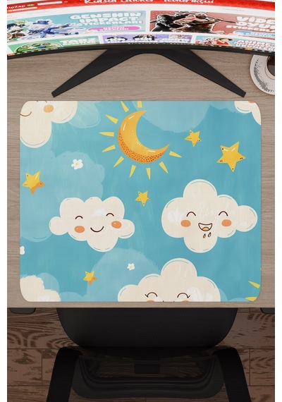 Çocuk Kaymaz Dikişli Kauçuk Oyuncu Mousepad V5 - 48x40 Xl Gaming Mouse Pad Fare Altlığı