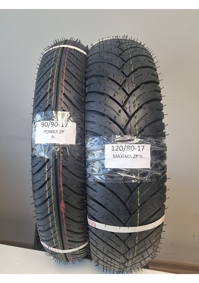 Bajaj Pulsar Ns 125  90/90-17 Tl Ve 120/80-17 Tl Dubleks Lastik Set