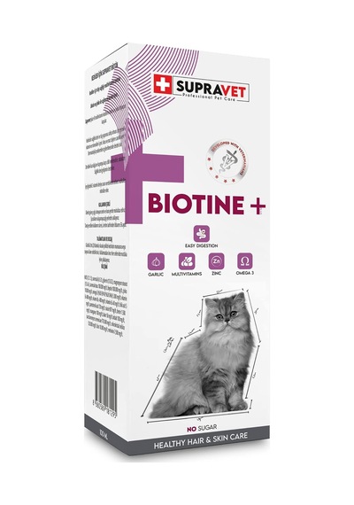 Biotine Kediler İçin Tüy Sağlığı Multi Vitamin Damlası 100 Ml