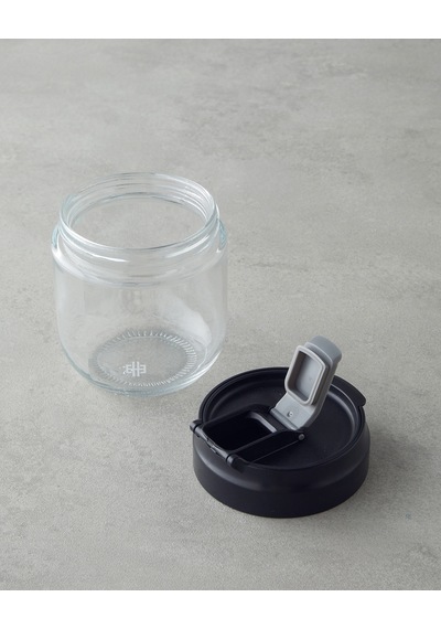 English Home Prea Cam Kavanoz 350 Ml Siyah Siyah
