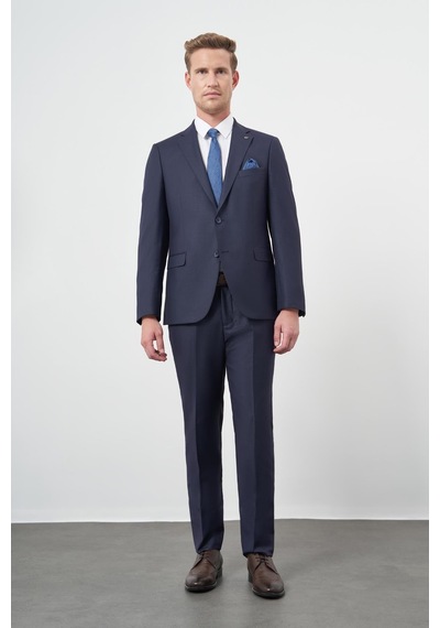 İmza Lacivert Düz Gabardin Mono Yaka Tam Astar Çift Yırtmaç 2 Düğme 6 Drop Comfort Fit Classic Takım Elbise 1001245171 Lacivert İmza Lacivert Düz Gabardin Mono Yaka Tam Astar Çift Yırtmaç 2 Düğme 6 Drop Comfort Fit Classic Takım Elbise 1001245171 Lacivert
