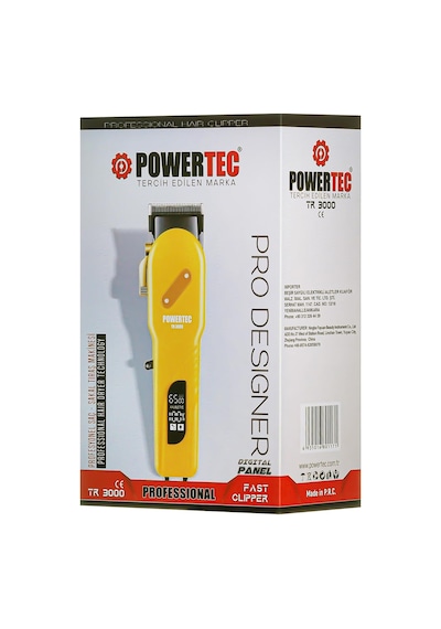 Powertec Tr-3000 Saç Kesim Makinesi Genel