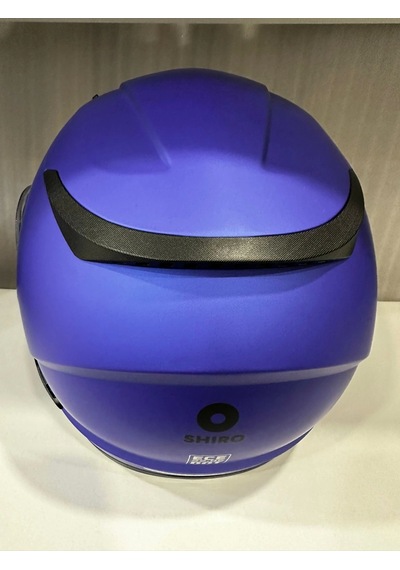 Shiro SH-508 Çene Açılır Kapalı Kask Mat Mavi