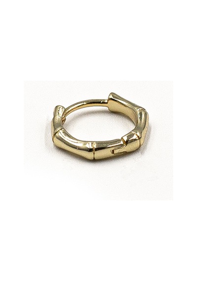 Kemik Model Halka Küpe - Xuping Gold, Anti-alerjik, 13 Mm çok renkli