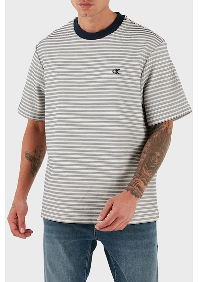 Calvin Klein Erkek T Shirt Lv04ld204g 67u Beyaz Beyaz