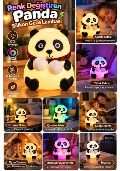Renk Değiştiren Panda