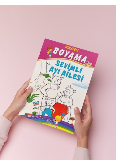 Hikayeli Boyama Kitapları 5'li Hikaye İle Boya
