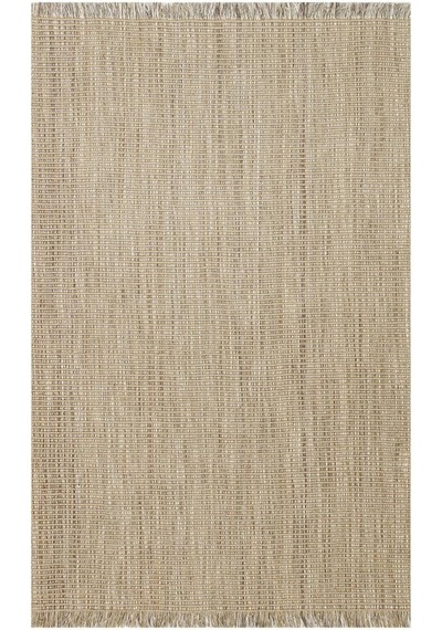 Doha Dh 01 Beıge Jüt Ve Polyester İle Üretilen Çift Taraflı Modern Kilim