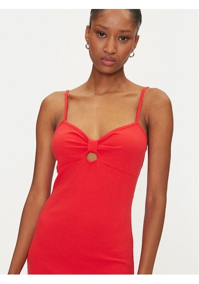 Onljanna S/l Dress Box Jrs Kadın Elbise 15343601 Kırmızı