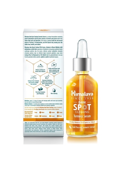 Since 1930 Dark Spot Clearing Leke Karşıtı Zerdeçal Özlü Serum 30 Ml, Niacinamide%2, Glikolik Asit 10%