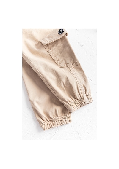 Baby&Kids Gabardin Kumaş Erkek Çocuk Kargo Pantolon
