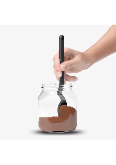 Dreamfarm Mini Supoon Silikon Kaşık, Siyah Diğer