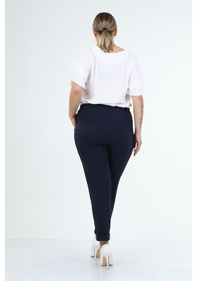 Myline Cep Detaylı Slim Fit Klasik Pantolon (532246886)