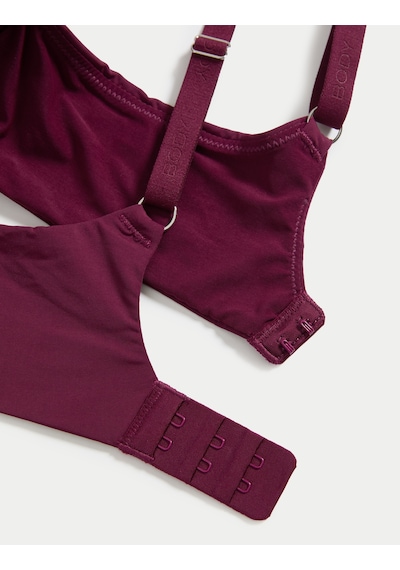 Marks & Spencer Flexifit Full Cup T-shirt Sütyeni Bordo