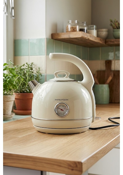 Premier Prk 1215C Retro 1.5 L Su Isıtıcısı Kettle