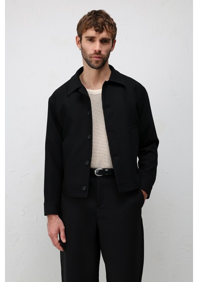Antioch Relaxed Fit Baharlık Erkek Mont Siyah