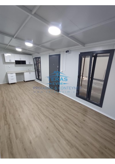850 X 700 Teras Evim Sandwichpanel 2+1 Kendinden Çatılı Verandalı Kredi Kartına Vade Farksız Taksit Fabrikadan