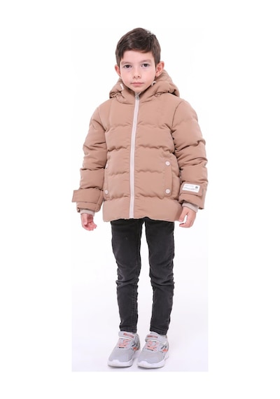 Benitto Kids Erkek Bebek Çocuk Mont 51283 Kahve