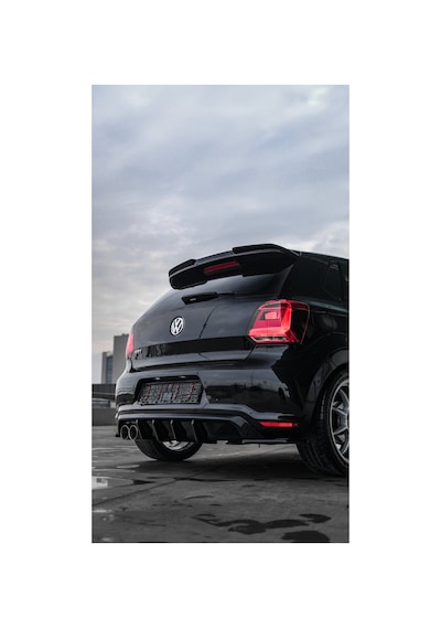 Volkswagen Polo Gtı 2009-2014 Piano Black Bagaj Spoilerı Parlak Siyah Premium Tasarım